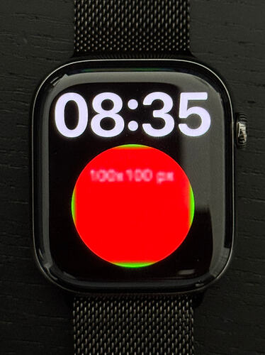 On Apple Watch 11